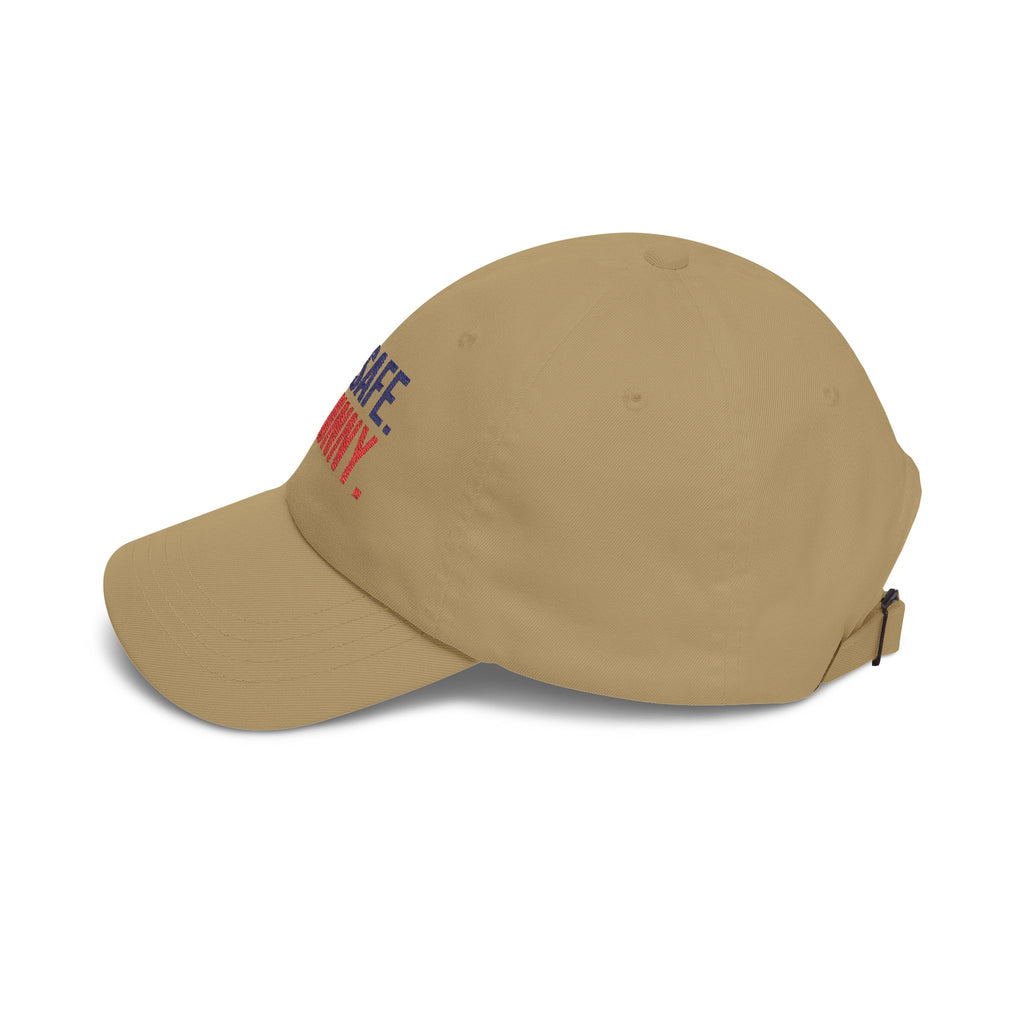 Fly Safe. Be Funny. Pilot Dad Hat