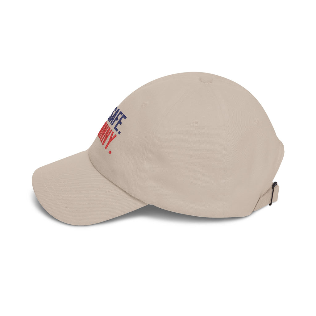Fly Safe. Be Funny. Pilot Dad Hat