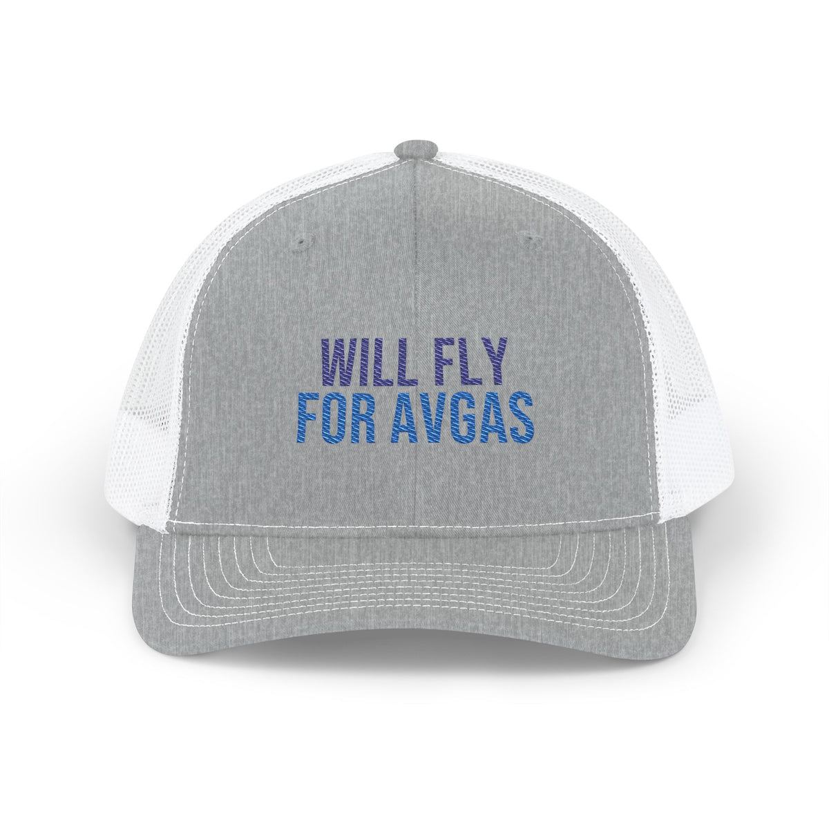 Will Fly for Avgas Pilot Trucker Hat