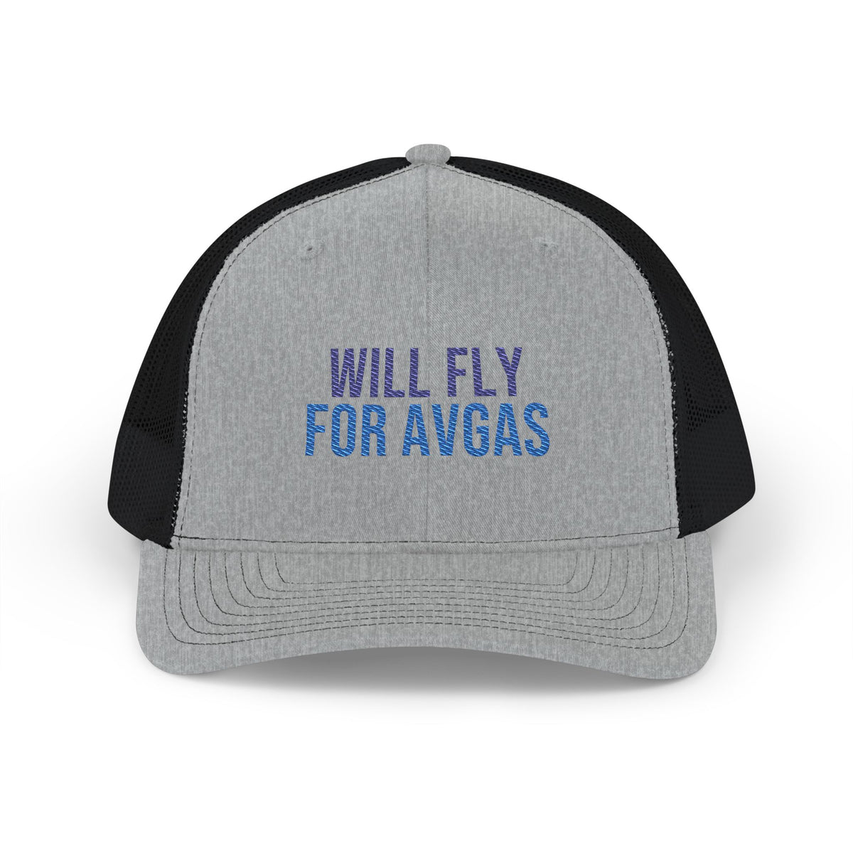 Will Fly for Avgas Pilot Trucker Hat