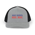 Right Rudder. More. MORE. Pilot Trucker Hat