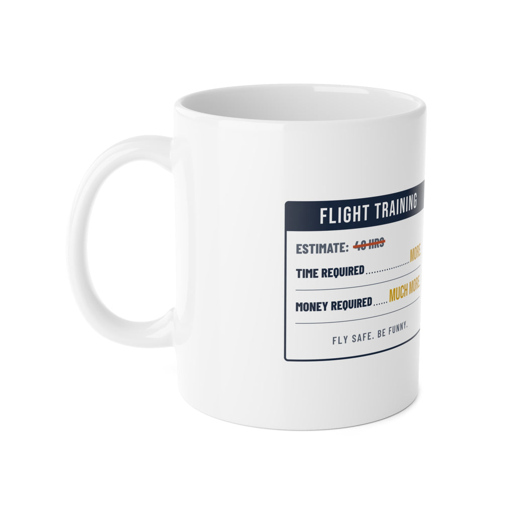 Flight Training: Time Required = More Pilot Mug